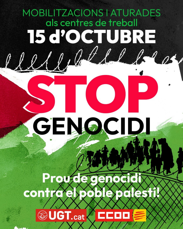 Cartell Stop Genocidi 15/10/2025