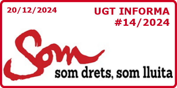 UGT Informa #14/2024 – Aconseguit preacord per la signatura del XIX Conveni Col·lectiu